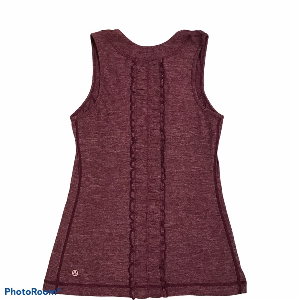Lululemon Ruffle Back Tank Top